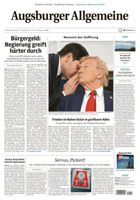 Cover of Augsburger Allgemeine (Land West)
