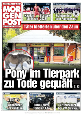Cover of Chemnitzer Morgenpost