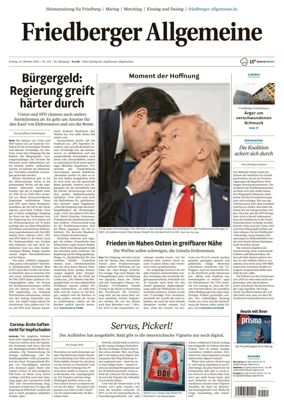 Cover of Friedberger Allgemeine