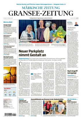 Cover of Gransee-Zeitung