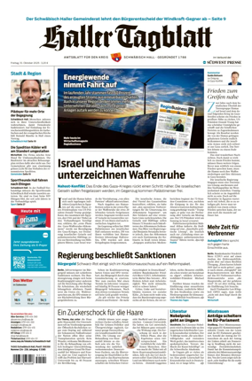 Cover of Haller Tagblatt