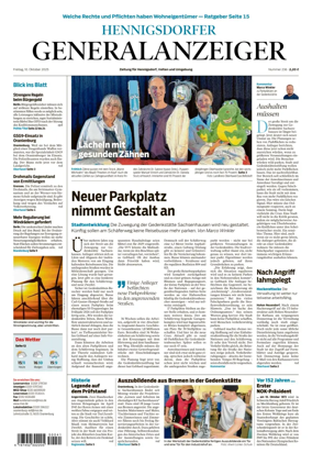 Cover of Hennigsdorfer Generalanzeiger