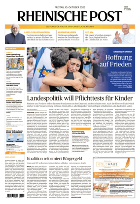 Cover of Rheinische Post Duesseldorf Meerbusch