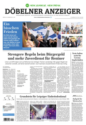 Cover of Sächsische Zeitung (Döbeln)