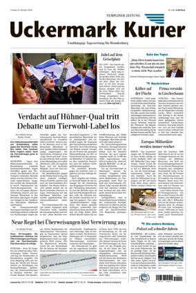 Cover of Templiner Zeitung
