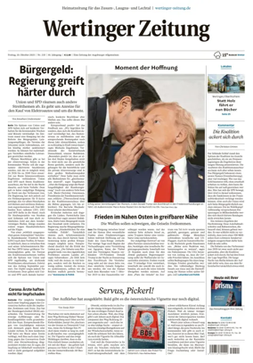 Cover of Wertinger Zeitung