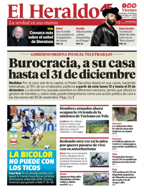 Cover of Diario El Heraldo