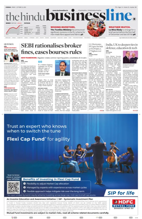 Cover of BusinessLine (Chennai)