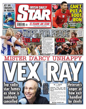 Cover of Irish Daily Star