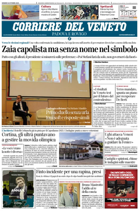 Cover of Corriere del Veneto (Padova e Rovigo)