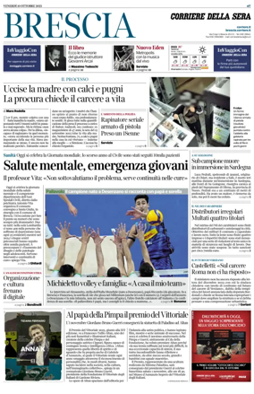 Cover of Corriere della Sera (Brescia)