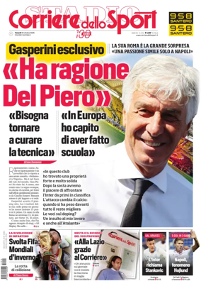 Cover of Corriere dello Sport