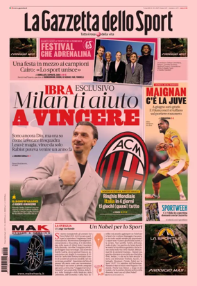 Cover of La Gazzetta dello Sport - Lombardia