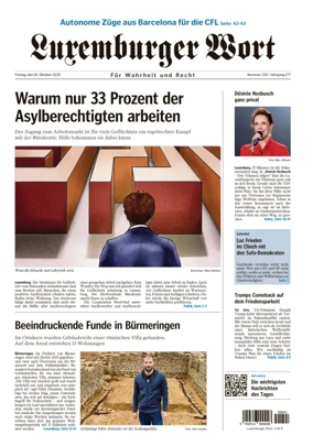 Cover of Luxemburger Wort