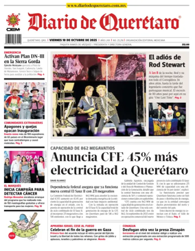 Cover of Diario de Queretaro