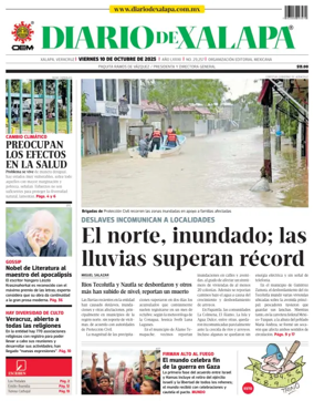 Cover of Diario de Xalapa