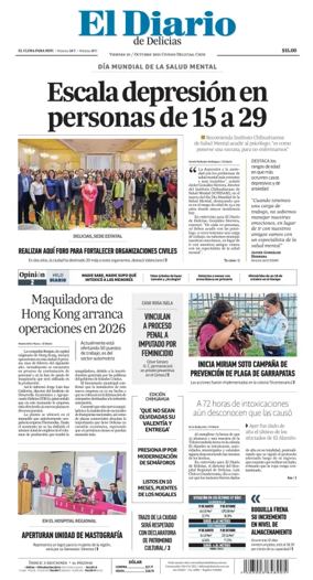 Cover of El Diario de Delicias