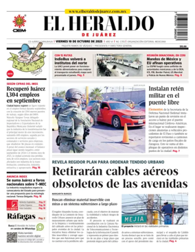 Cover of El Heraldo de Juarez