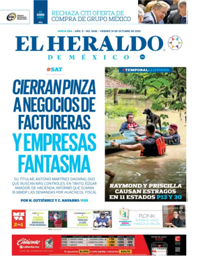 Cover of El Heraldo de Mexico
