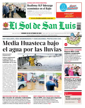 Cover of El Sol de San Luis Potosi