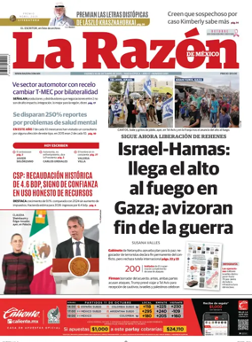Cover of La Razón de México