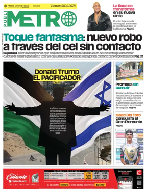Cover of Publimetro Quintana Roo