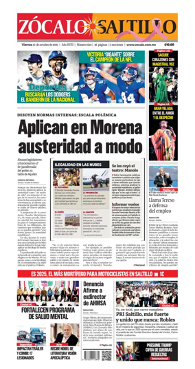 Cover of Zócalo Saltillo