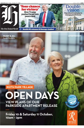 Cover of The New Zealand Herald