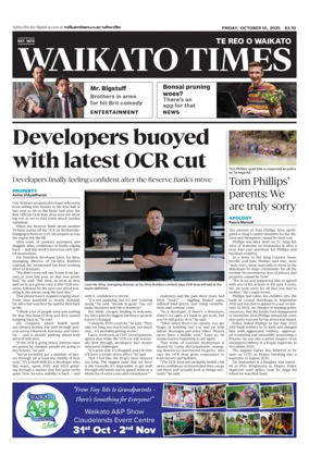 Cover of Waikato Times