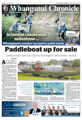 Cover of Wanganui Chronicle