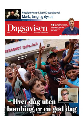 Cover of Dagsavisen