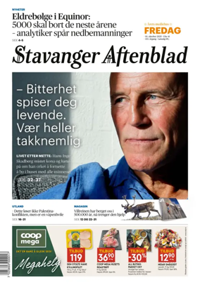 Cover of Stavanger Aftenblad