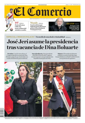 Cover of Diario El Comercio