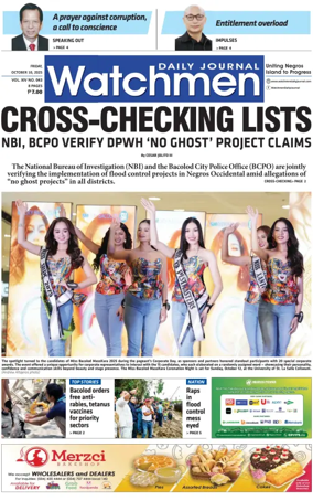 Cover of Watchmen Daily Journal