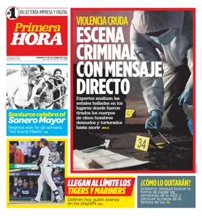 Cover of Primera Hora