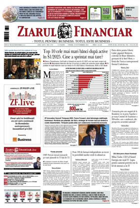 Cover of Ziarul Financiar