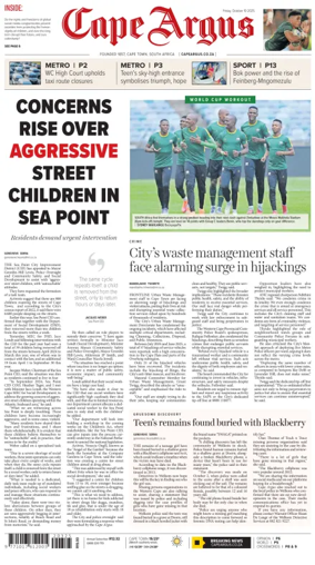 Cover of Cape Argus