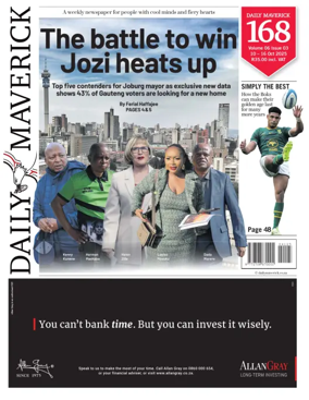 Cover of Daily Maverick
