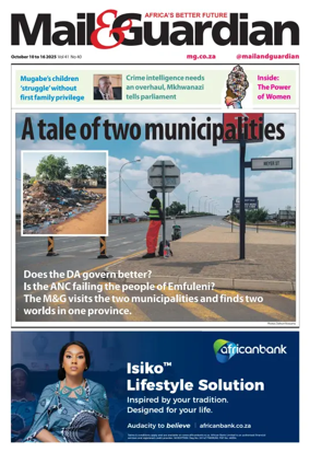 Cover of Mail & Guardian