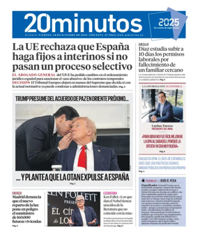 Cover of 20 Minutos Madrid