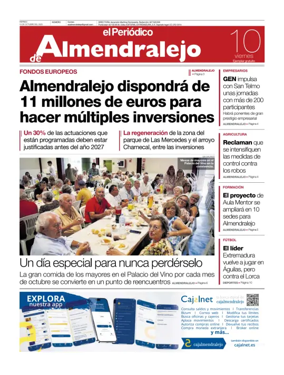 Cover of El Periódico de Almendralejo