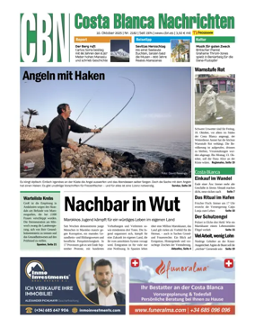 Cover of Costa Blanca Nachrichten