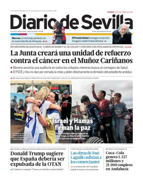 Cover of Diario de Sevilla