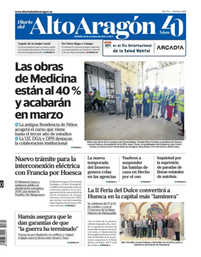 Cover of Diario del Alto Aragón