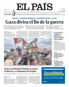 Cover of El País (Catalunya)