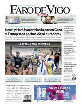 Cover of Faro de Vigo (Ourense)