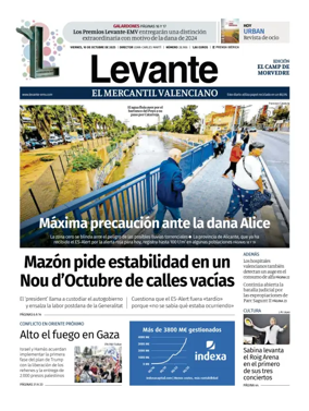 Cover of Levante EMV (Morvedre)