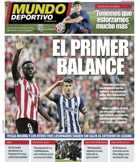 Cover of Mundo Deportivo (Bizkaia-Araba)