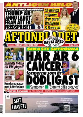 Cover of Aftonbladet