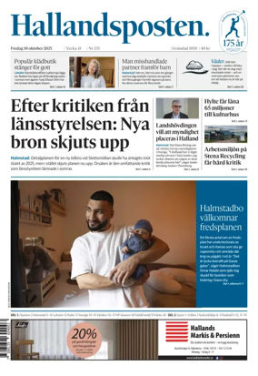Cover of Hallandsposten